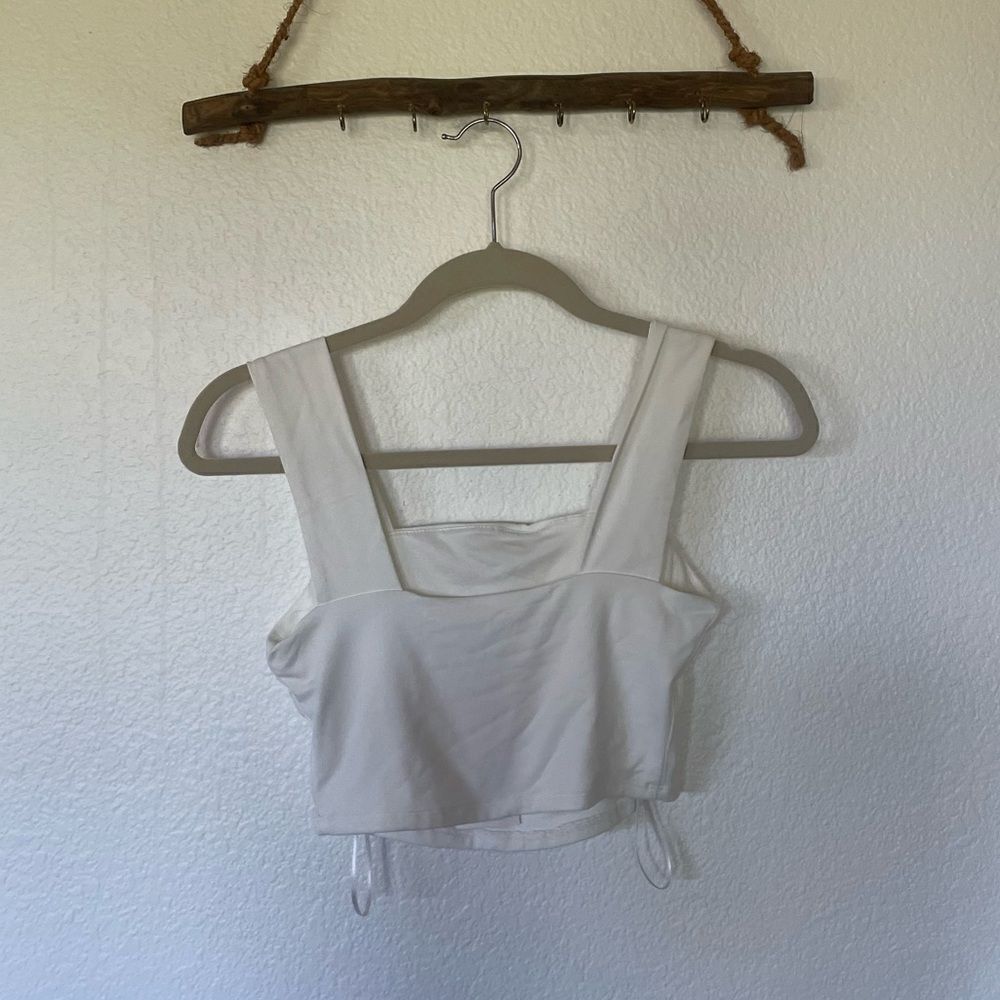 Bailey 44 white crop top - Picture 6 of 7